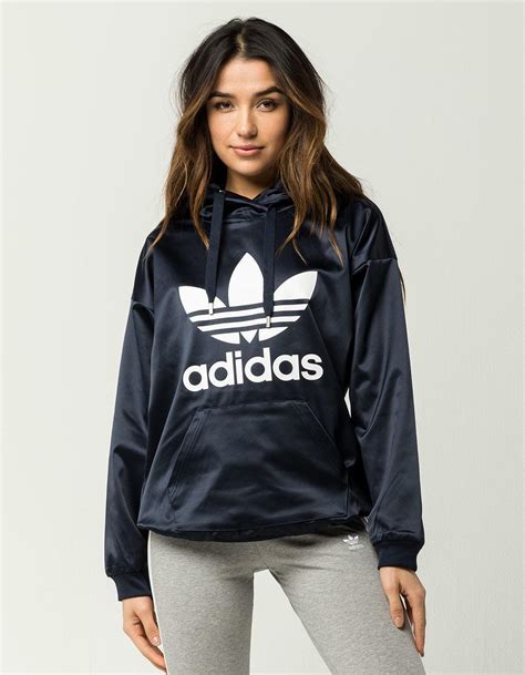 blue adidas hoodie women.